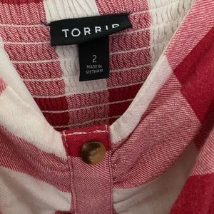 Torrid Button Challis Dress w/Pockets Sz 2